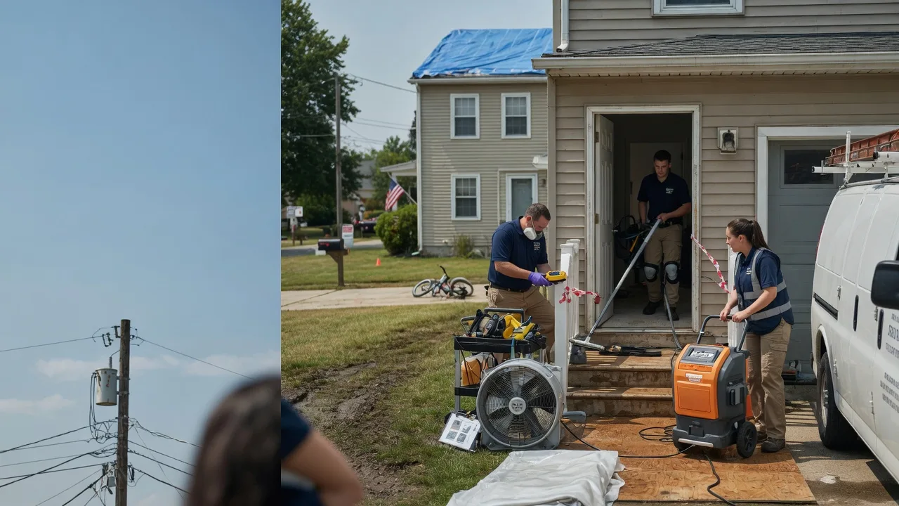 Water Damage Repair in Dana, IN near me